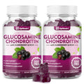 GGlucosamine Chondroitin Gummies Sugar Free – Extra Strength 1500mg + Turmeric, Joint Support (120 Count x2)