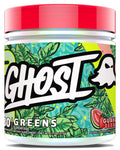 GHOST Greens Powder Guava Berry – 30 Servings | 19 Greens & Reds, Probiotic & Digestive Enzymes, Gluten-Free