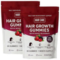 Giamau Lumin Hair Growth Gummies – 60 Vegan Gummies | Hair, Skin & Nails | Non-GMO