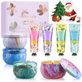 Gift Baskets for Women: Candles & Hand Cream Set – Gifts for Mom, Nurse & Teacher