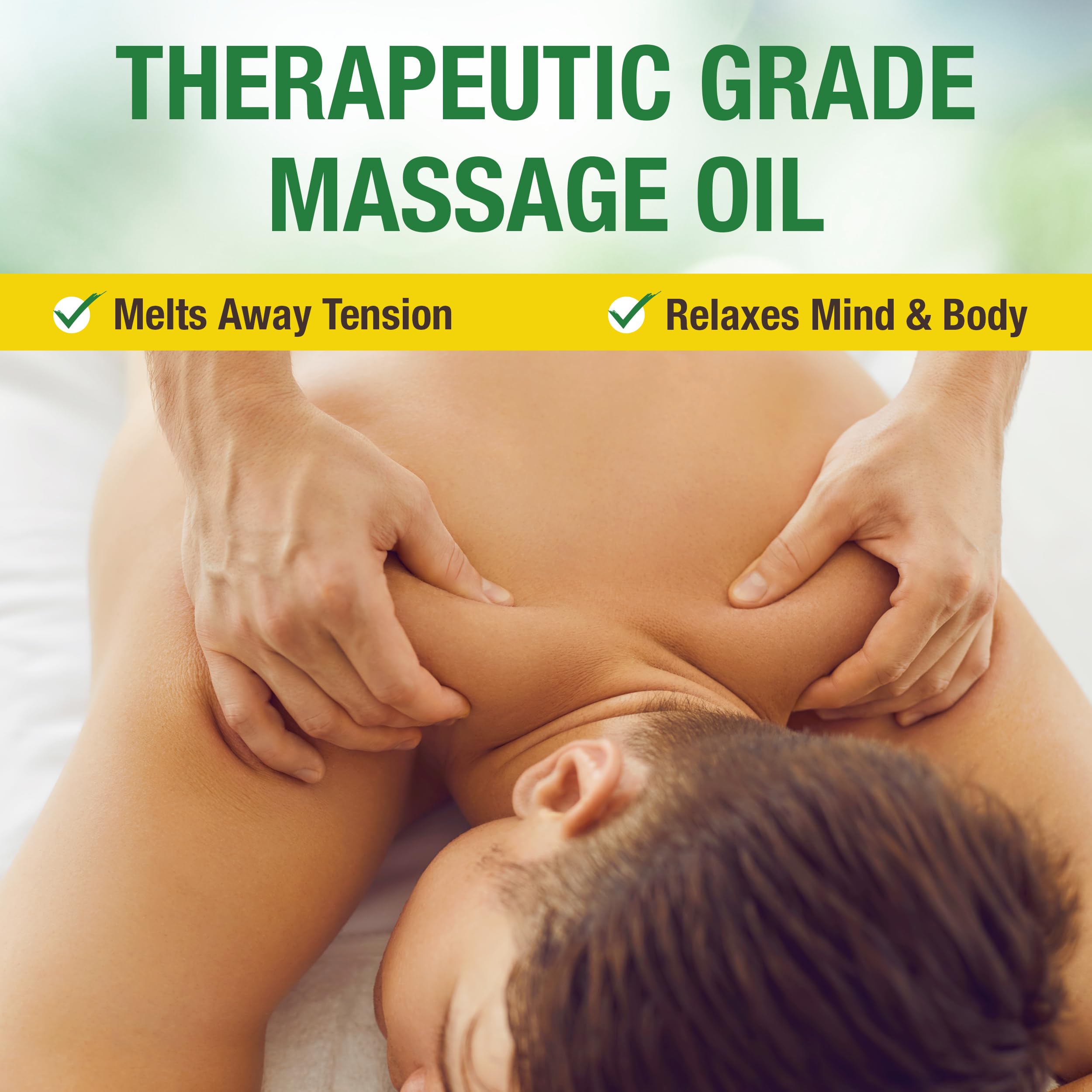 Seven Minerals Ginger Massage Oil for Lymphatic Drainage – 16 oz – Therapeutic Grade Essential Oils