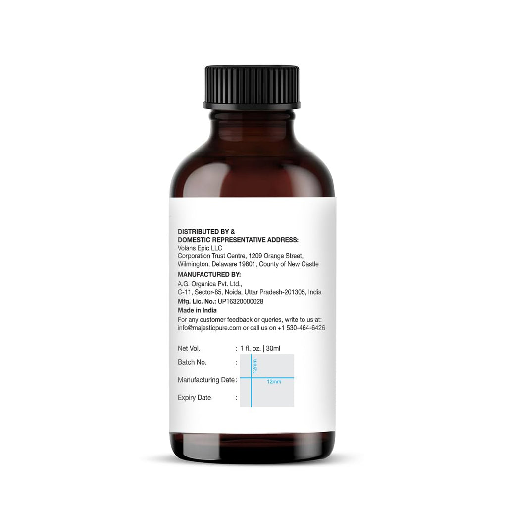 Majestic Pure Ginger Essential Oil - 1 Fl Oz | 100% Pure & Natural