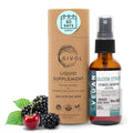 GIVOL Liquid Calcium Citrate 1000mg + Vitamin C 150mg Spray – Wild Cherry & Blackberry (2oz/60ml)