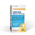 Glenmark Maximum Strength Famotidine 20 mg Tablets – 100 Count | Heartburn Relief OTC