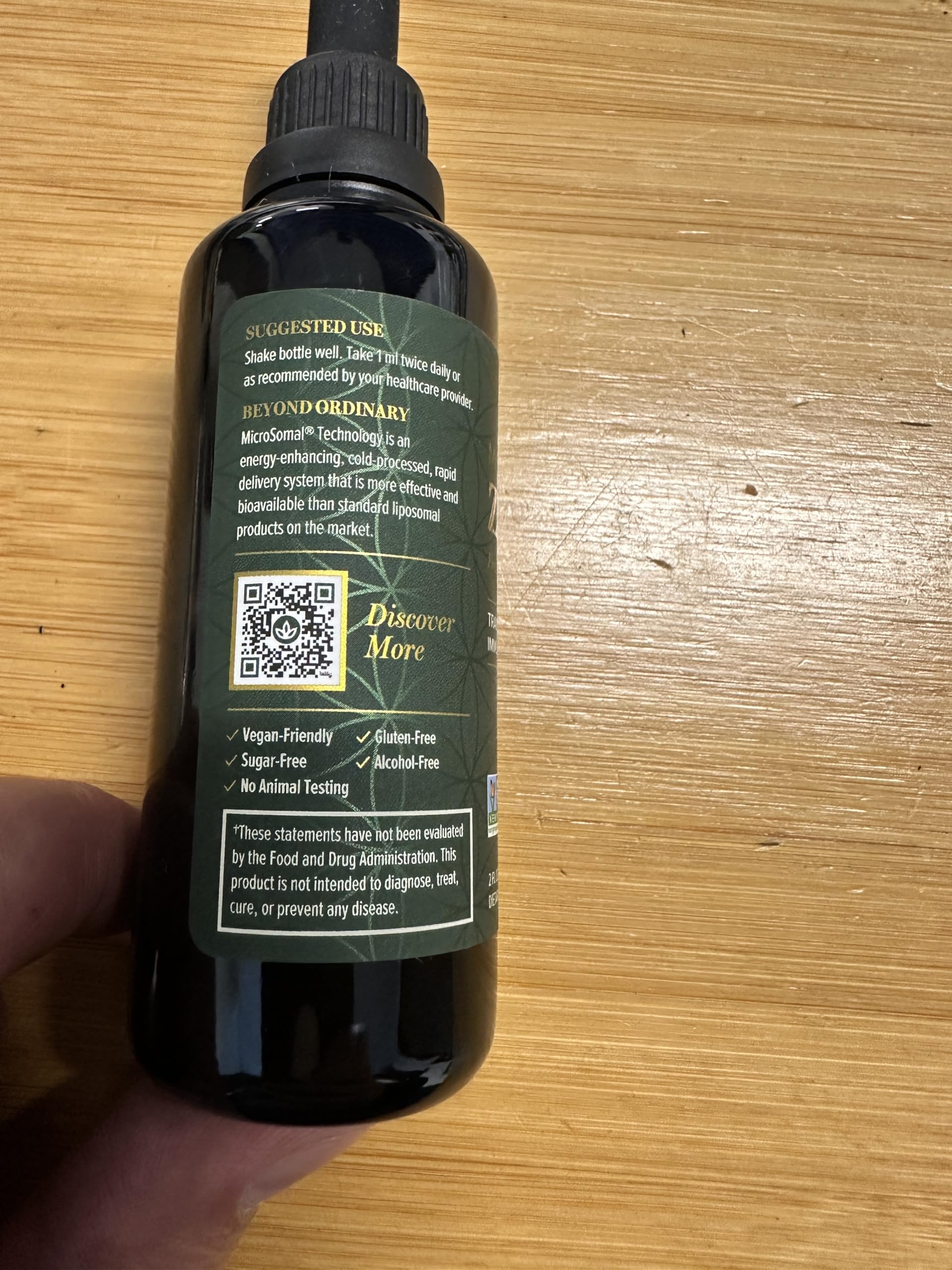 Global Healing Organic Zinc Liquid – Immune Support & Healthy Aging (2 oz)