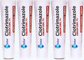 Globe Clotrimazole 1% Antifungal Cream - 5 Pack (1 oz) for Itching Relief