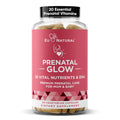 Glow Prenatal Vitamins – 60 Capsules, 20-in-1 Nutrients for Healthy Pregnancy