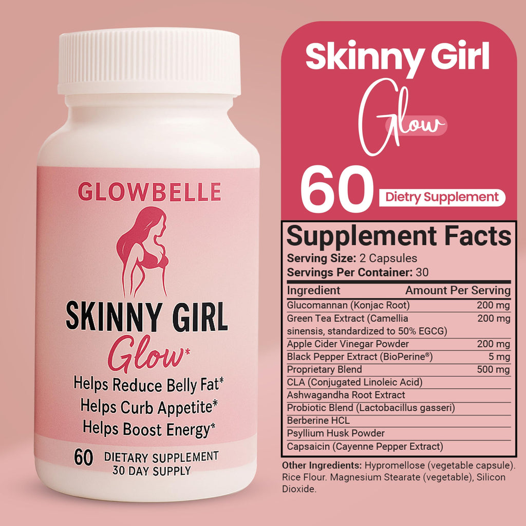GLP-1 Appetite Suppressant for Women & Men - 3rd Party Verified Formula | Weight Loss Support | BioPerine®, Berberine, Akkermansia | Craving Control | 60 Veggie Capsules