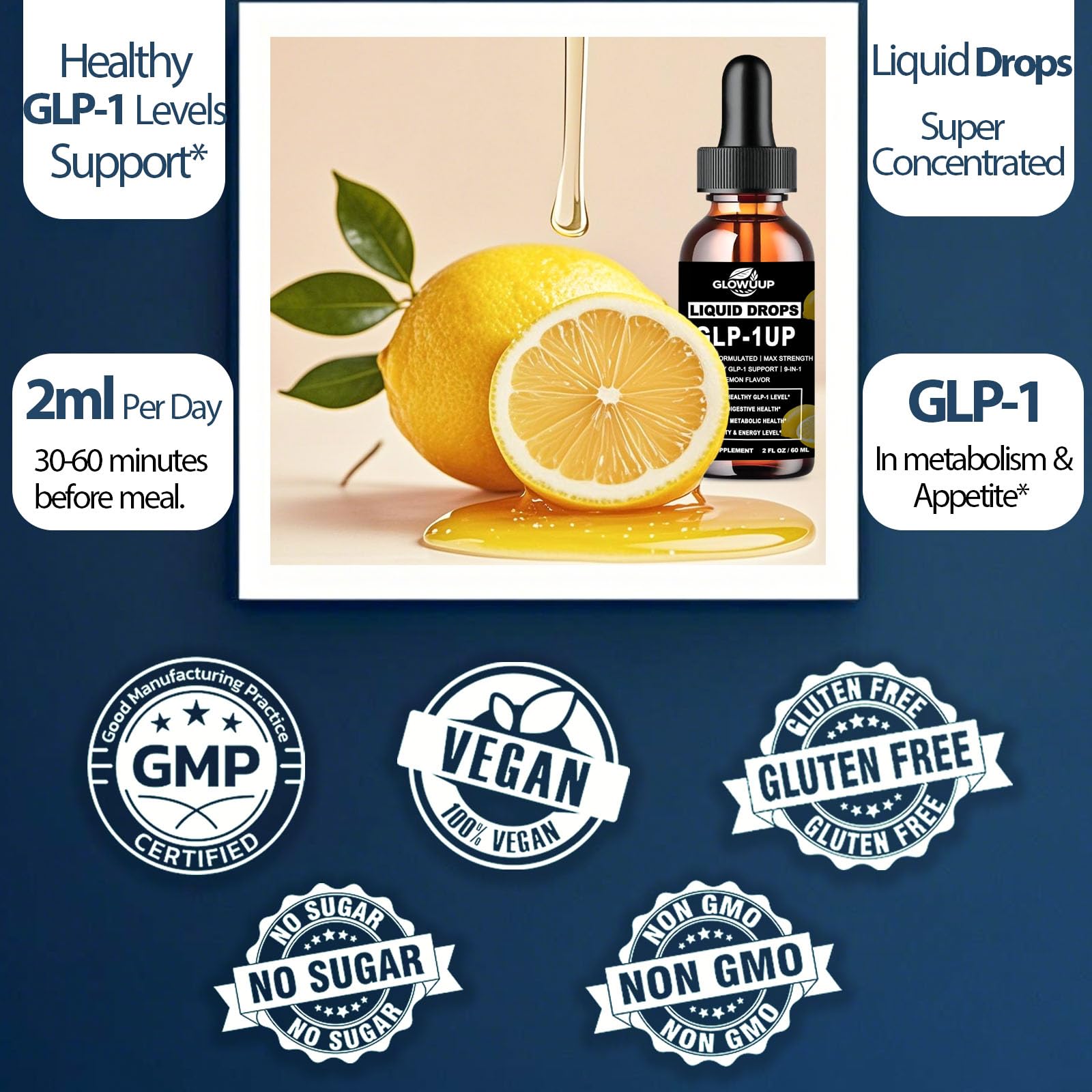 GLP-1 Drops – 9-in-1 GLP-1 Support for Women & Men