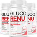 (3 Pack) Gluco Renu Capsules – Premium GlucoRenu Supplement, 90 Capsules