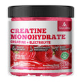 GlucoBio Creatine Monohydrate Gummies – 5g per Serving, Raspberry