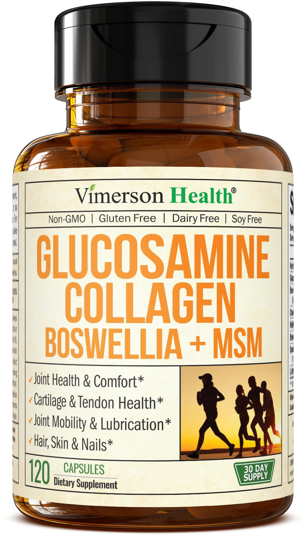 Glucosamine Chondroitin MSM with Hydrolyzed Collagen – Joint Support