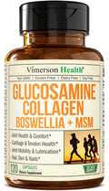 Glucosamine Chondroitin MSM with Hydrolyzed Collagen – Joint Support