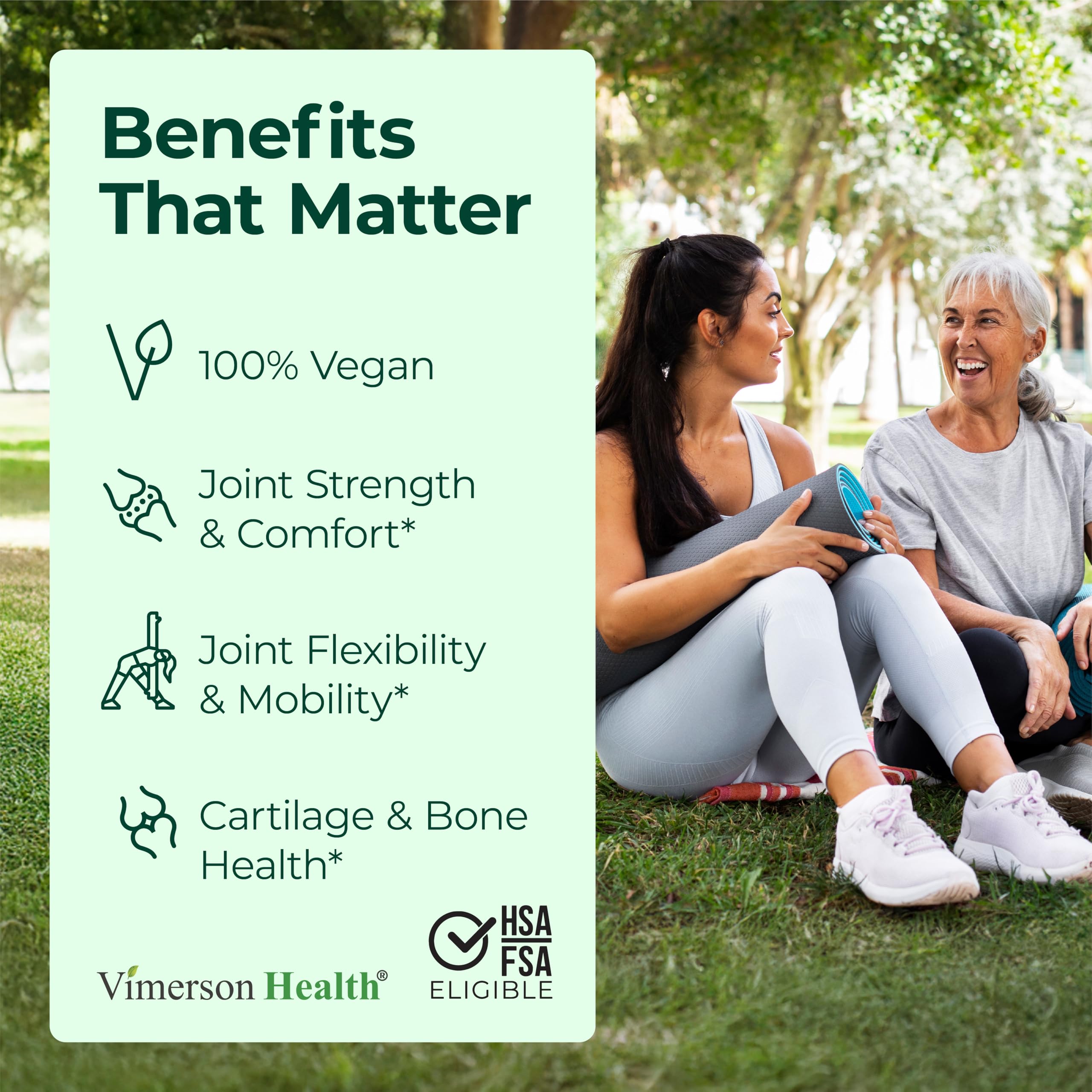 Glucosamine Chondroitin MSM – Vegan Joint Support Supplement (90 Capsules) for Cartilage, Joint Health & Flexibility