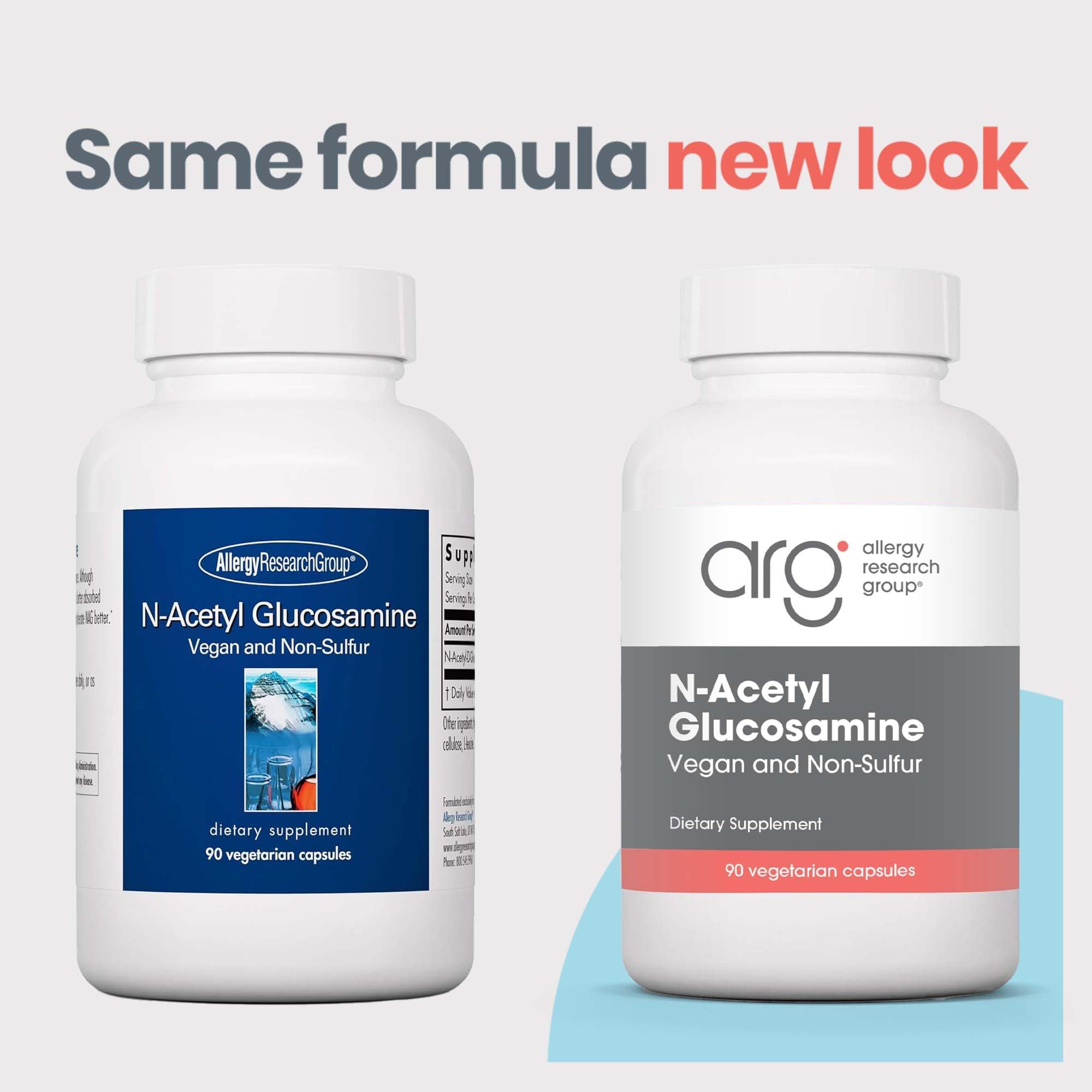 N-Acetyl D-Glucosamine 500mg (NAG) – Joint Support, Vegan Capsules (90)