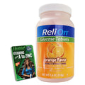 Healthy Surplus Glucose Tablets – 50 Chewables & Vital Volume Tips Card