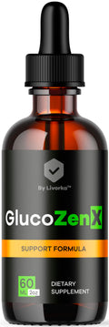 GlucoZenX Drops – Official GlucoZen X Liquid Drops | Premium All-Natural Daily Wellness (1 Month Supply)
