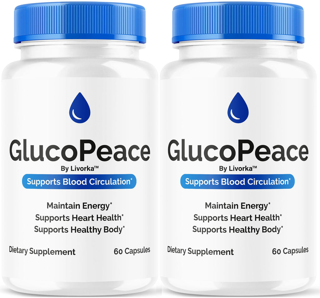GlucoPeace Capsules (2 Pack) – Circulatory Support, 120 Count