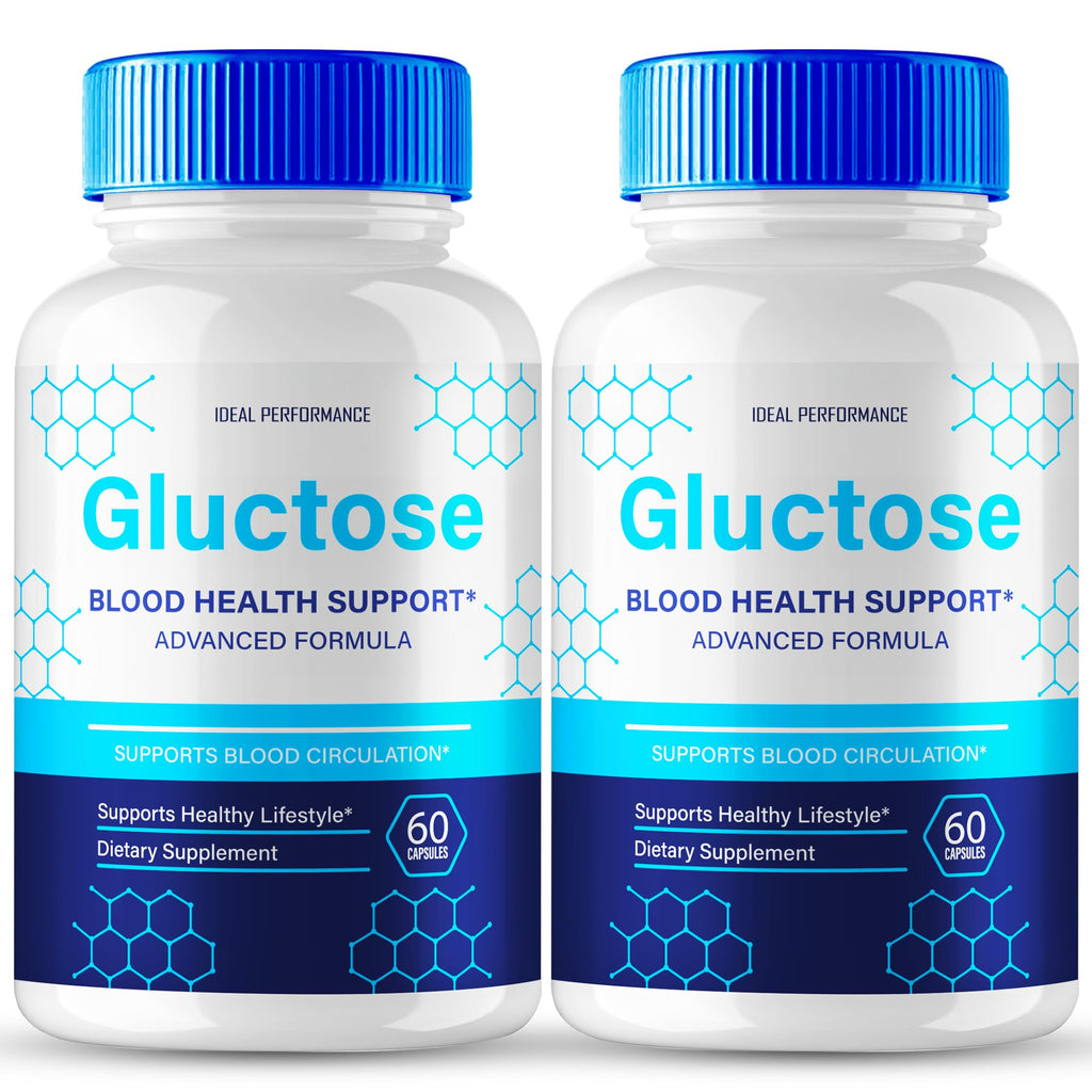 Gluctose Advanced Blood Formula Capsules - Official Gluctose Supplement Pills (2 Pack) for Healthy Balance & Well-Being
