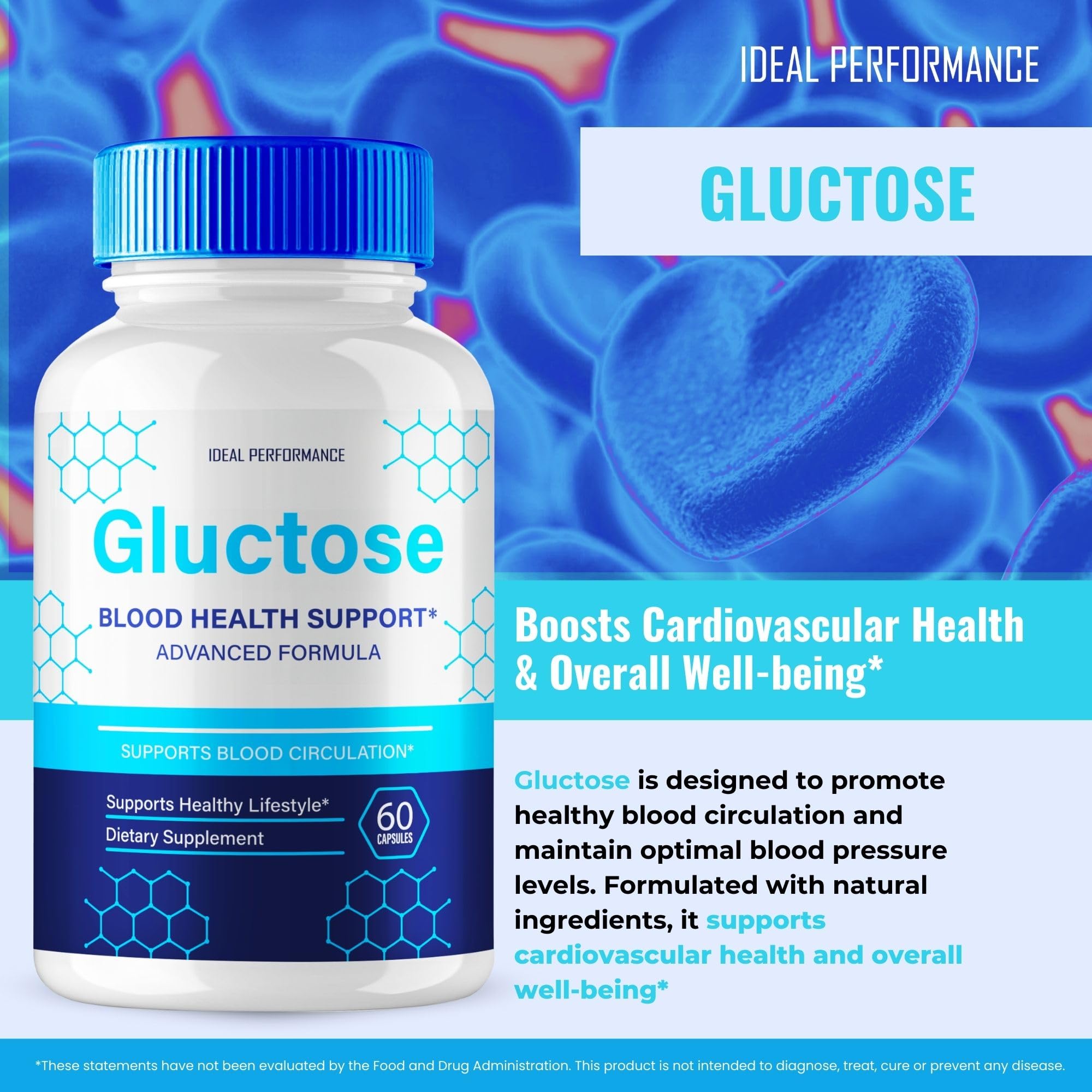 Gluctose Advanced Blood Formula Capsules - Official Gluctose Supplement Pills (2 Pack) for Healthy Balance & Well-Being