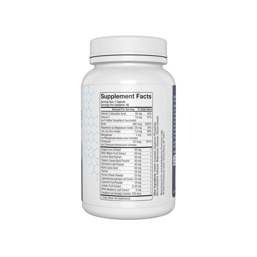Gluctose Blood Health Support Supplement – 90 Day Supply (90 Capsules)