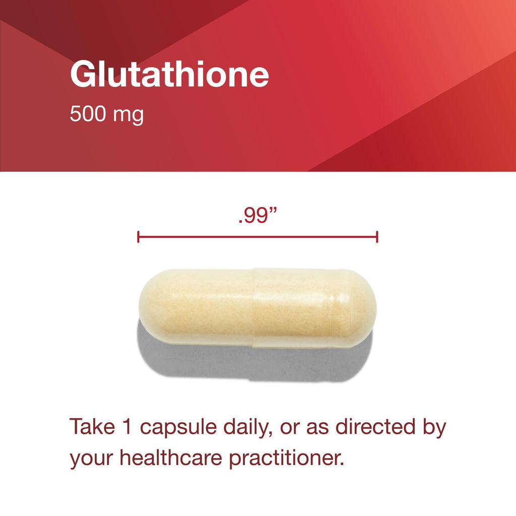 PROTOCOL FOR LIFE BALANCE Glutathione 500mg - Milk Thistle and Alpha-Lipoic Acid - 60 Veg Caps