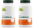 Glutathione Reduced Capsule | DNA Verified, Strongest Potency, Vegan & Non-GMO (Pack of 2)