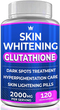 Glutathione Whitening Pills – 120 Capsules (2000mg) | Skin Lightening & Anti-Aging