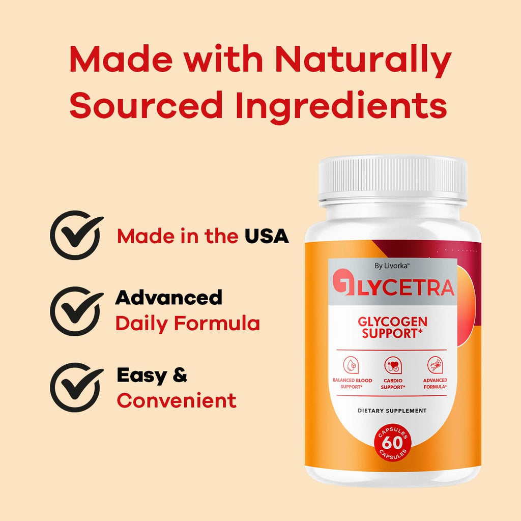 (2 Pack) Glycetra Capsules | Official Glycetra Advanced Glycogen Support - 120 Capsules