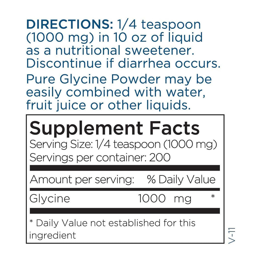 Metabolic Maintenance Glycine Powder 200g | Calm, Liver Detox & Joint Health