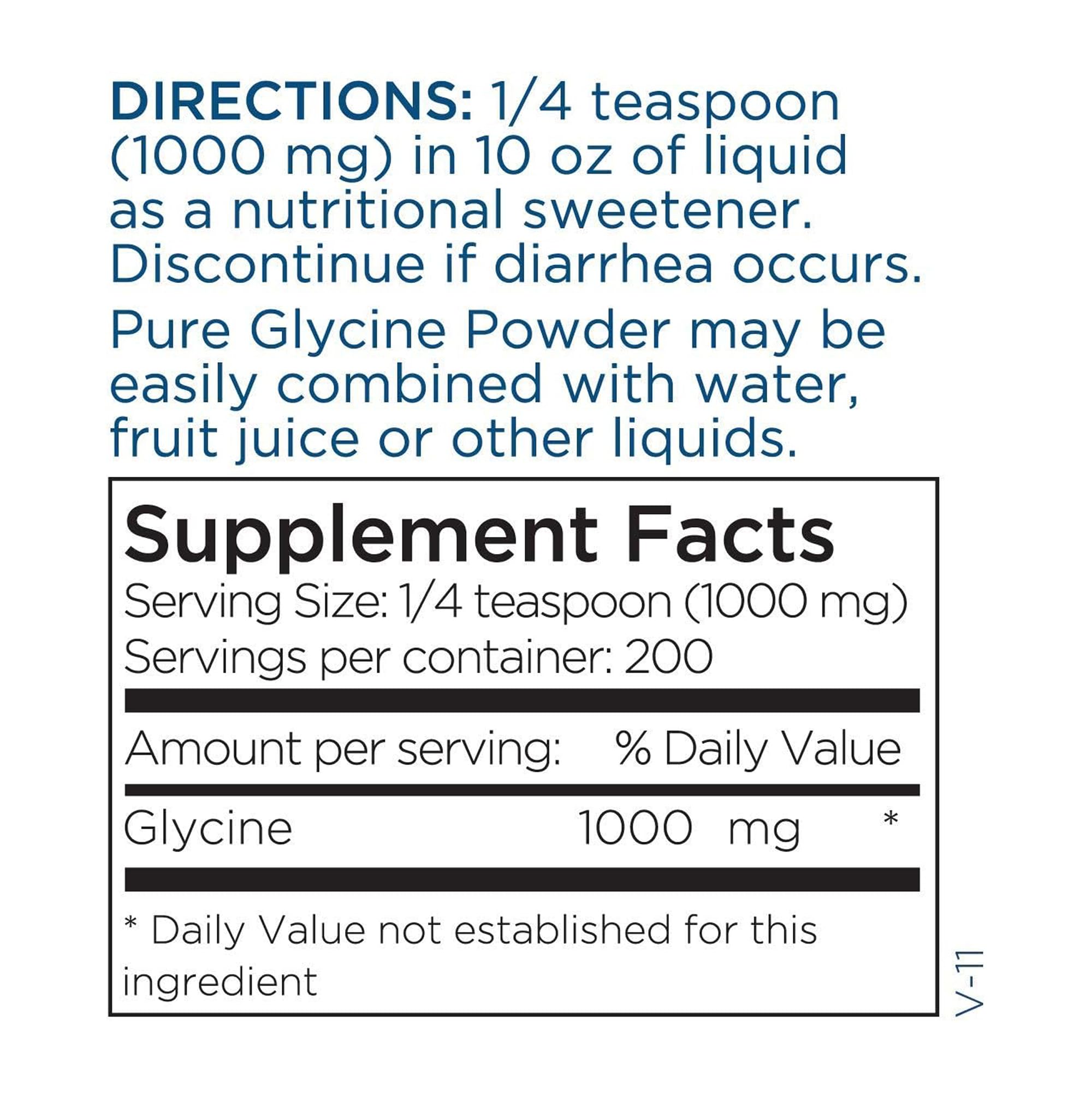 Metabolic Maintenance Glycine Powder 200g | Calm, Liver Detox & Joint Health