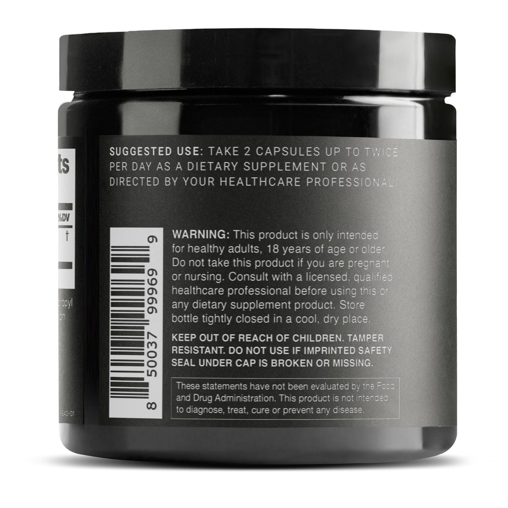 Toniiq Glycine 1300mg Supplement - 240 Capsules | 120 Servings | 98.5%+ Purity