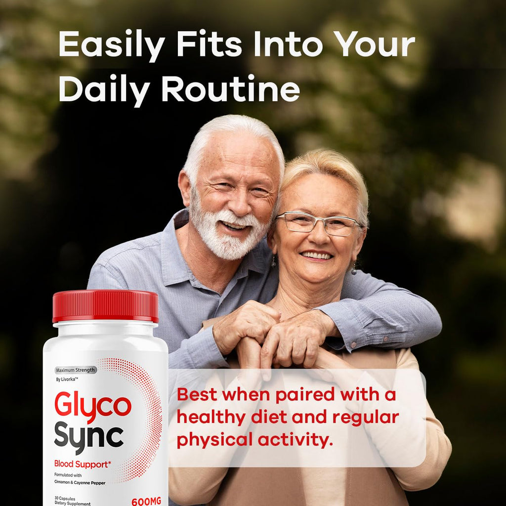 (3 Pack) Glyco Sync Capsules – All-Natural Balance Support, 90 Capsules