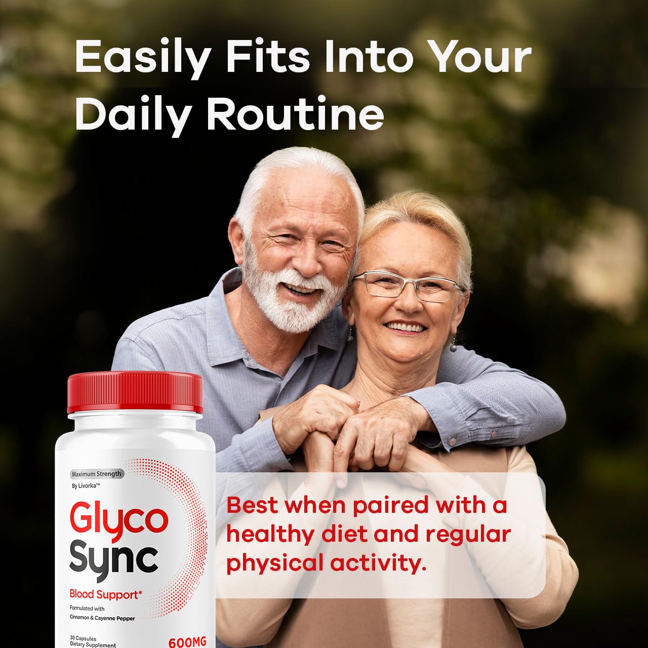 (3 Pack) Glyco Sync Capsules – All-Natural Balance Support, 90 Capsules