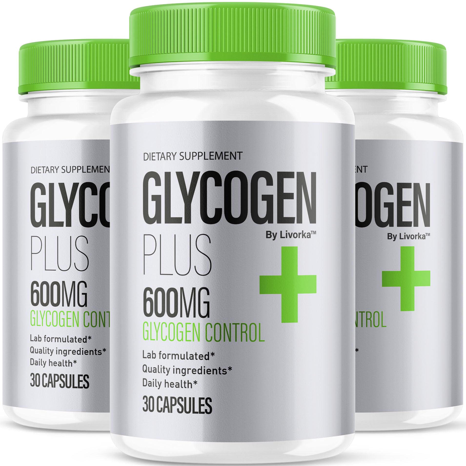(3 Pack) Glycogen Plus – 600mg Capsules | Glycogen Support