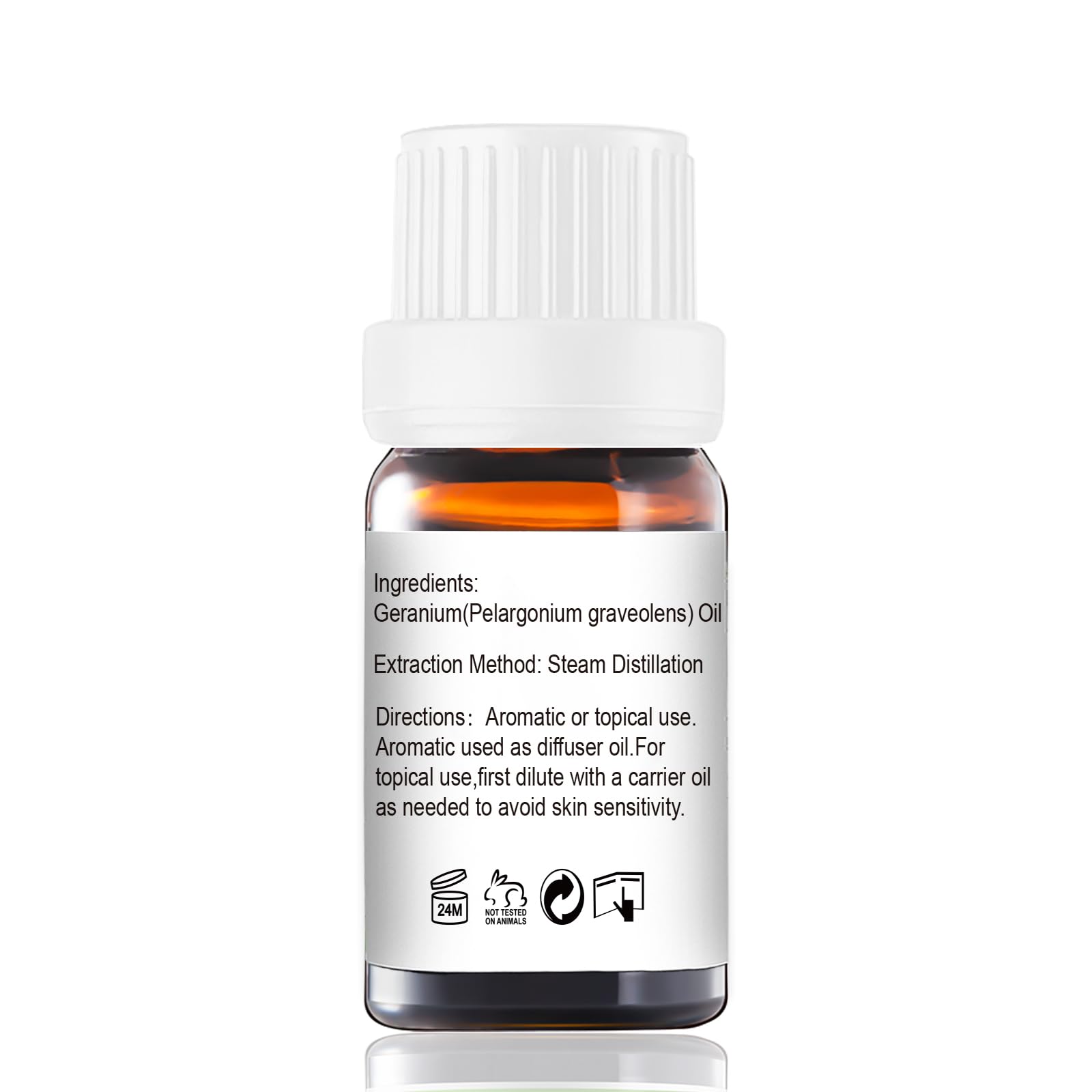 GM Gumili Geranium Essential Oil 10ml – 100% Pure for Diffuser, Skin, Hair