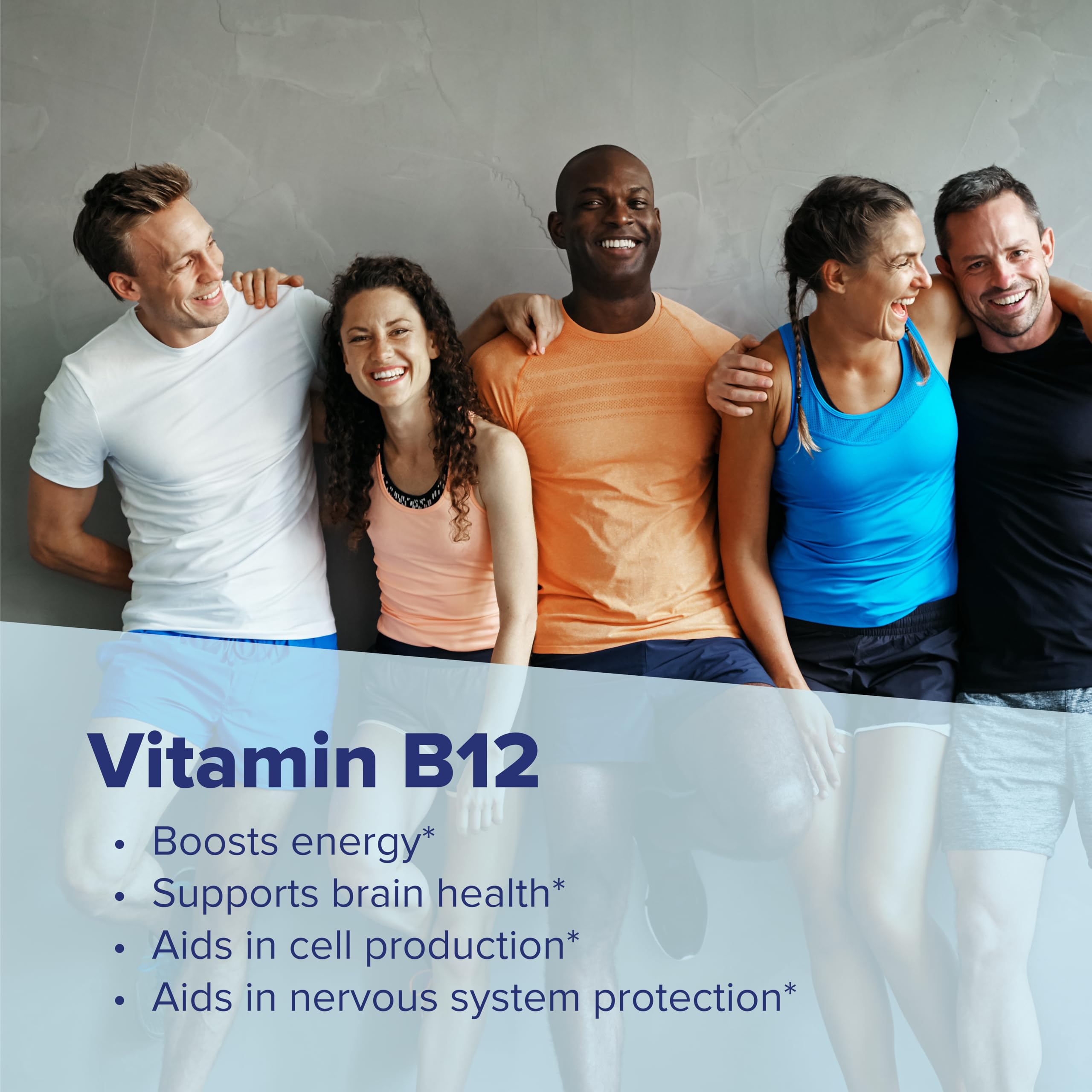 Superior Source No Shot Vitamin B-12 Cyanocobalamin 10000 mcg - Sublingual B-12 for Energy, Brain Health & Wellness - 60 Dissolvable Tablets