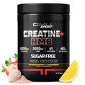 GMU SPORT Creatine 2.0 – Flavored Creatine + HMB Powder (45 Servings) | 5g Creatine Monohydrate + 3g HMB + Piperine | Strawberry Lemonade
