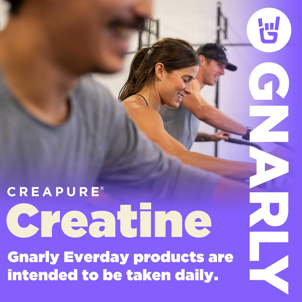 Gnarly Creatine Powder – Creapure, Vegan Creatine, NSF Sport Certified | 5g Monohydrate, Unflavored, 15.87 oz