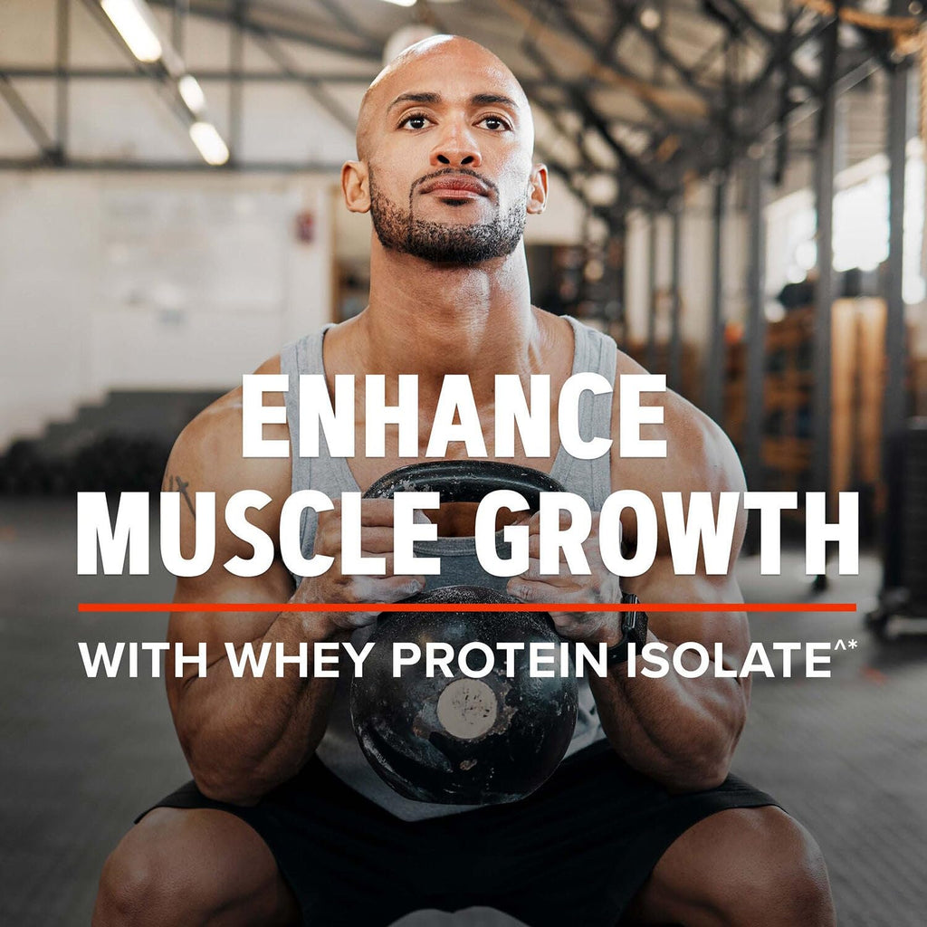 GNC AMP Pure Isolate Whey Protein - Strawberry (70 Servings)