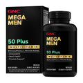 GNC Mega Men 50 Plus Multivitamin | Antioxidants, Heart Health & Prostate Support | 120 Count