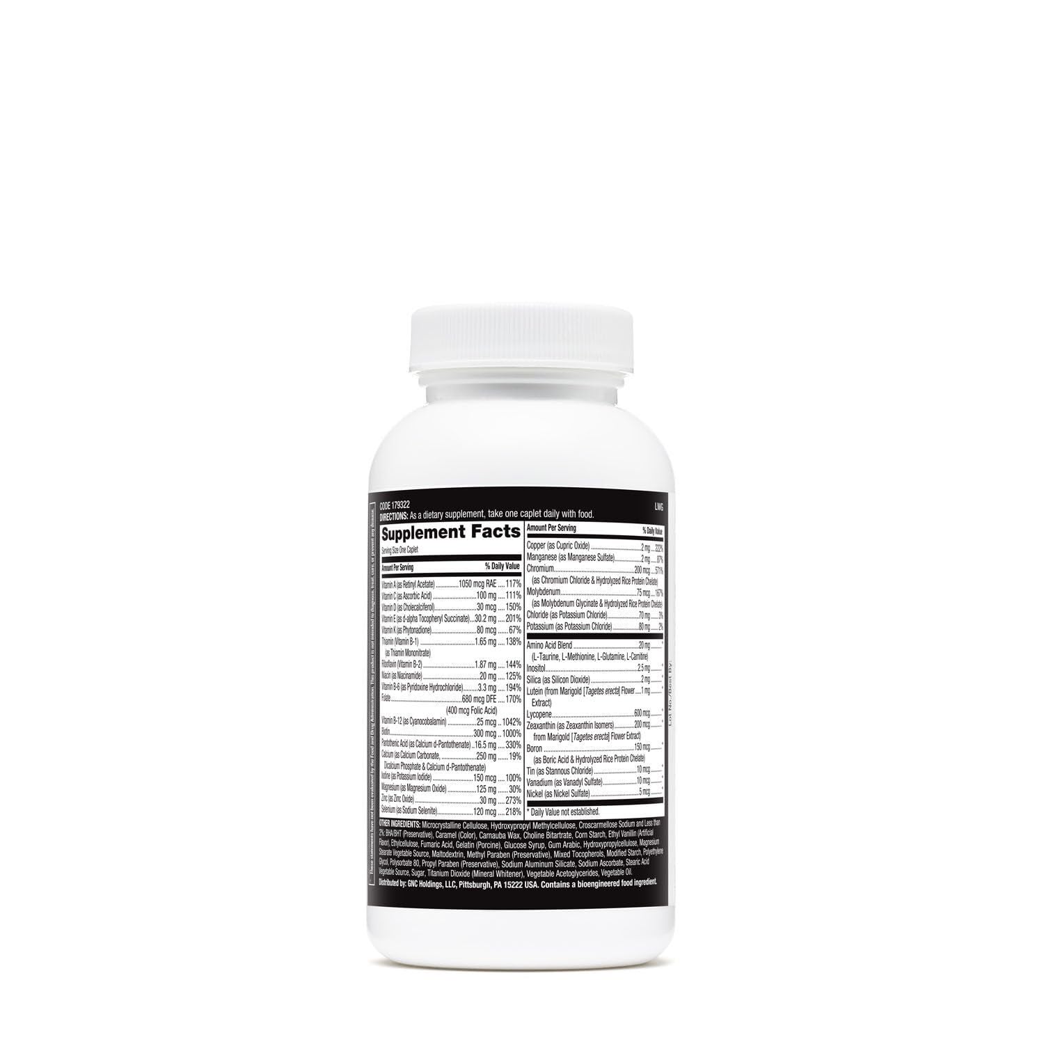 GNC Mega Men Essentials One Daily Multivitamin | Supports Health & Muscle Performance | 60 Count