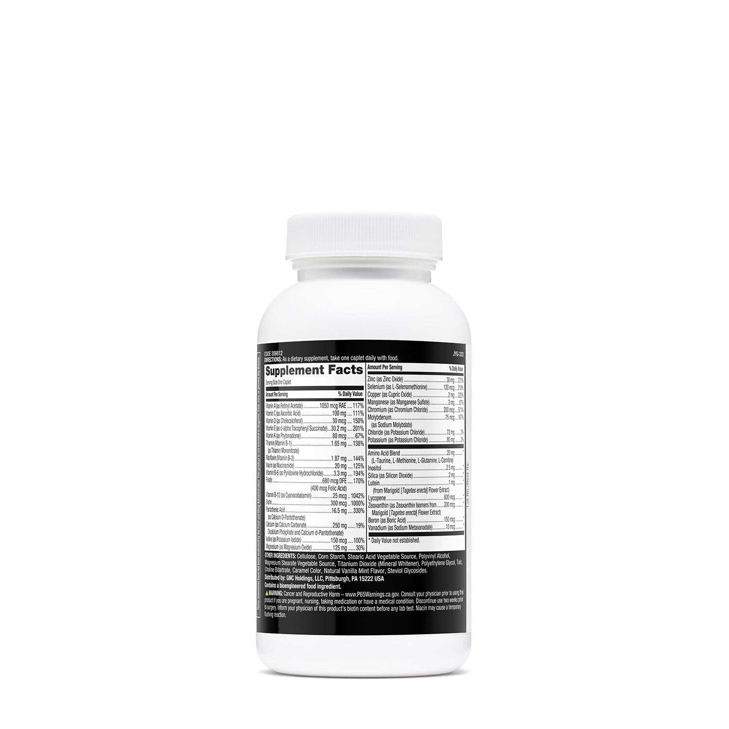 GNC Mega Men Essentials One Daily Multivitamin | Supports Health & Muscle Performance | 60 Count