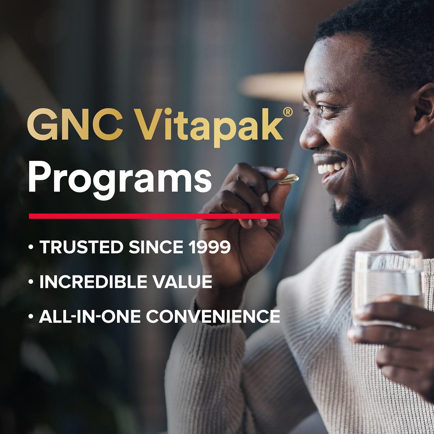 GNC Mega Men Joint Vitapak Program – 3-in-1 Pack, 30 Daily Packs