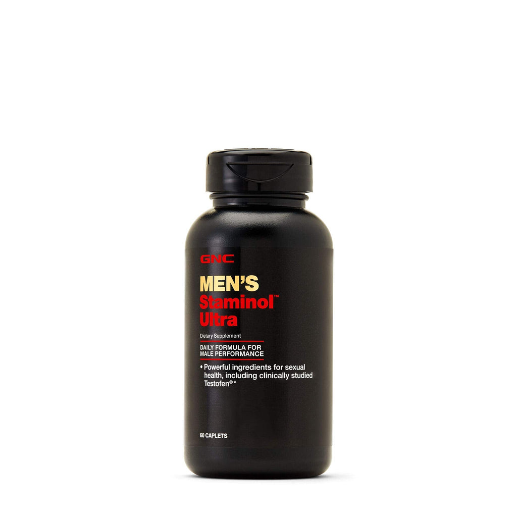 GNC Men's Staminol Ultra – 60 Caplets | Supports Sexual Health & Vitality