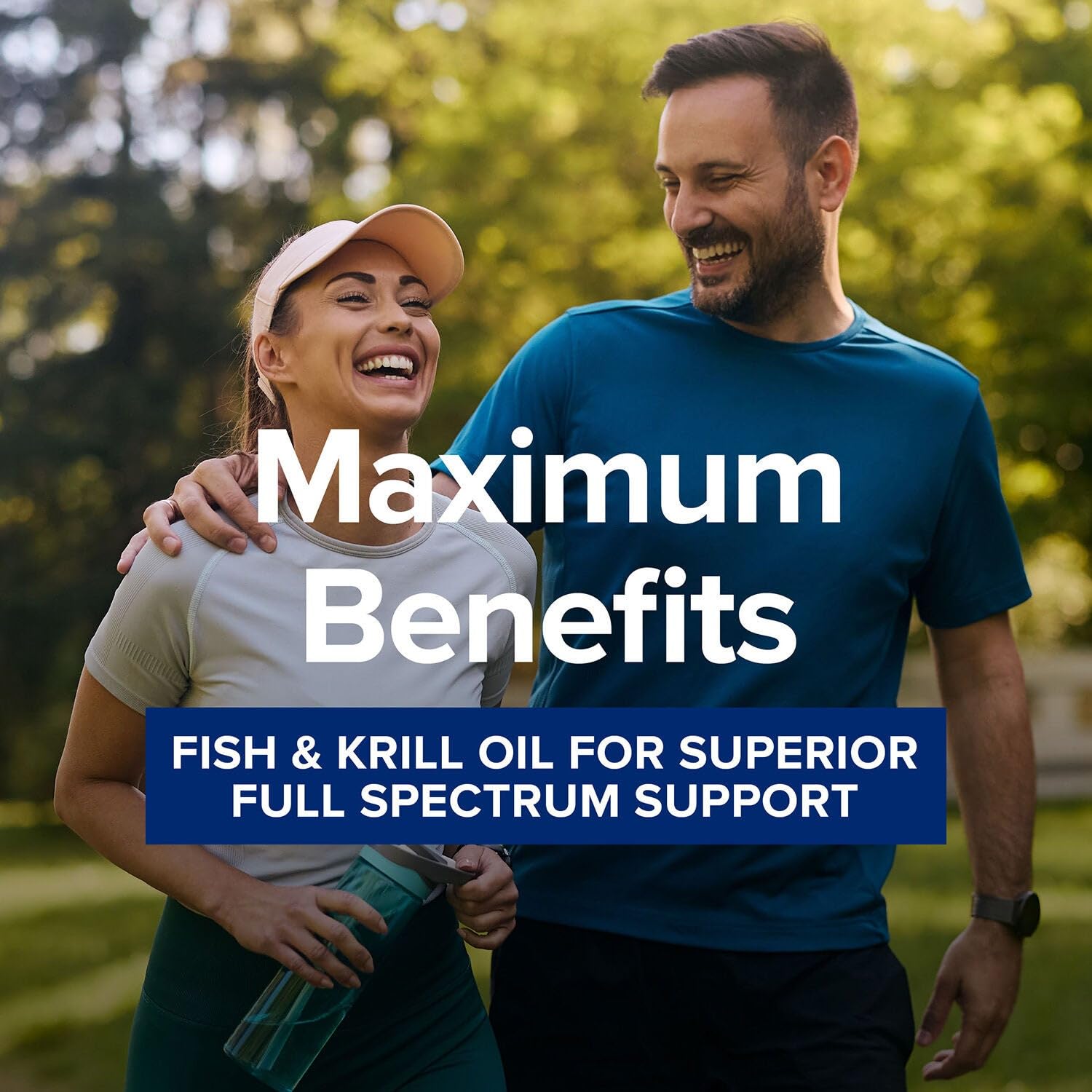 GNC Triple Strength Fish Oil + Krill Oil – Omega-3 60 Softgels