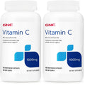 GNC Vitamin C 1000mg Supplement – Immune Support, 180 Servings, 2-Pack