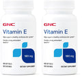 GNC Vitamin E 200mg – Cardiovascular Support, 100 Servings (Pack of 2)