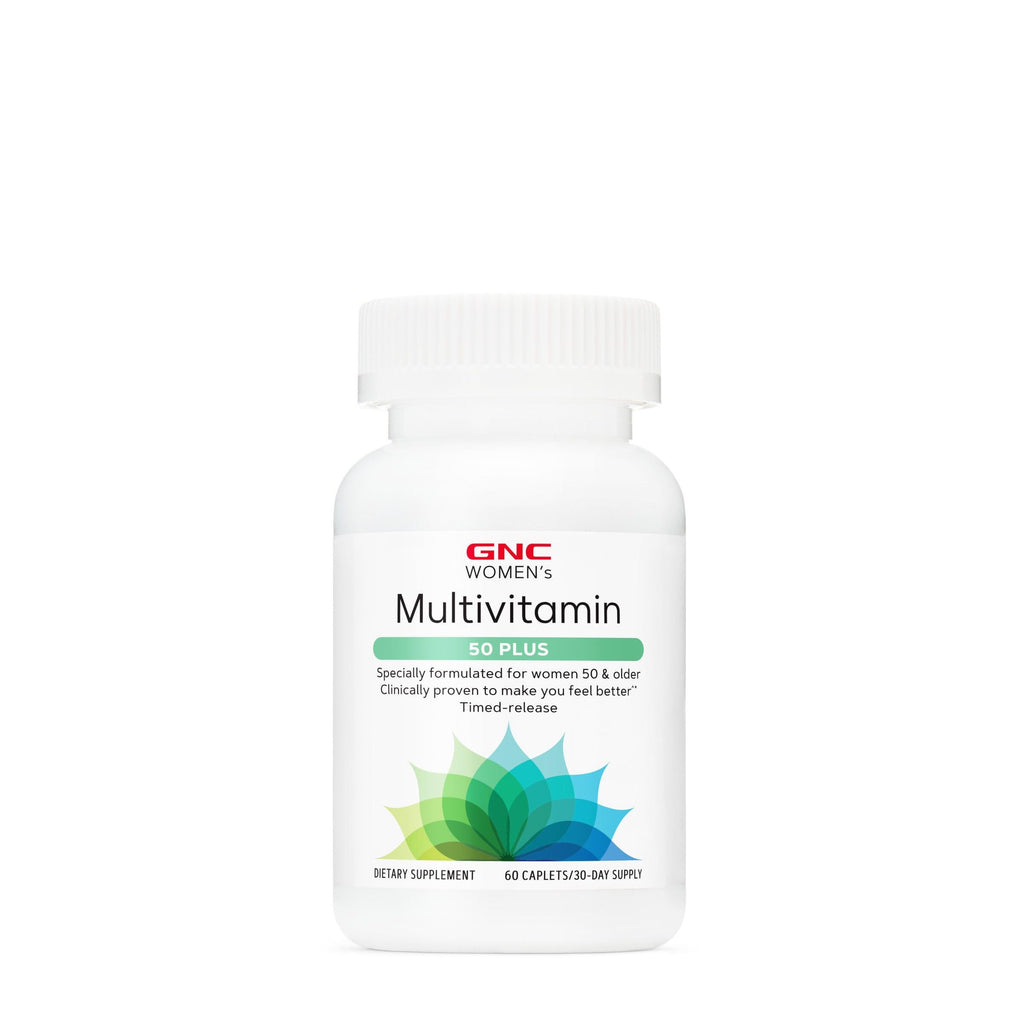 GNC Women's Multivitamin 50+ - Bone, Eye, Memory & Skin Health (60 Caplets)