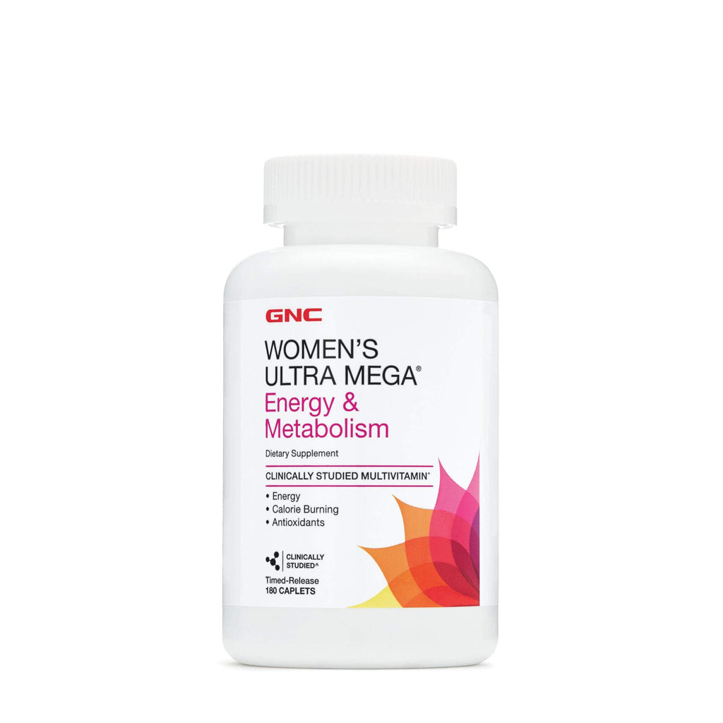 GNC Womens Ultra Mega Energy & Metabolism Multivitamin – 180 Count